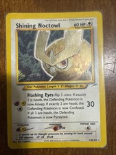 Pokémon TCG Neo Destiny Shining Noctowl Holo Rare Card 110/105 on eBay
