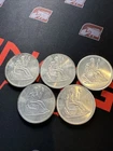 (5) Round Lot Vintage Seated Liberty 1 Troy oz .999 Fine Silver Round - 5 oz’s