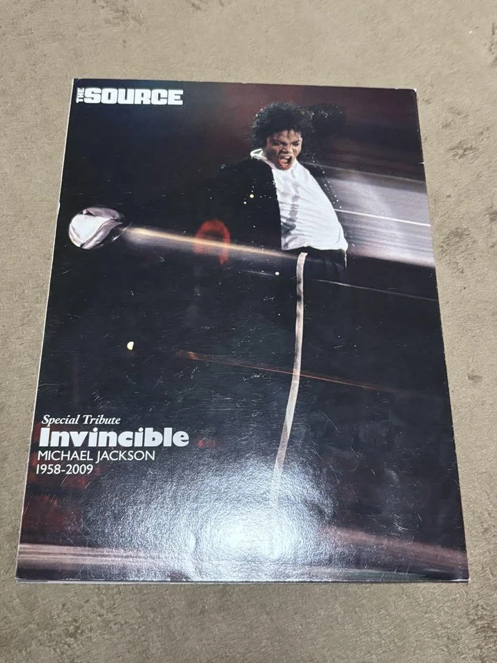 The Source Magazine Michael Jackson Tribute Issue Hip Hop Special Collectors - Image 2 of 4