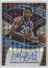 2020 Spectra Signatures Interstellar Prizm 3/49 Micheal Ray Richardson Auto s7f