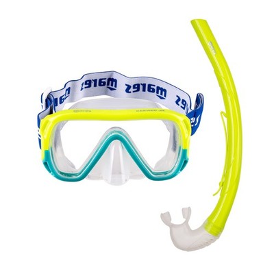 Mares Kids Keewee Jr Snorkel Set - Mask, Snorkel Ages 8-14