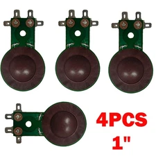 4Pc 1" Diaphragm For PRV RPDT175ph DT175Ph-S DT175 Compression Driver 8 Ohm NEW