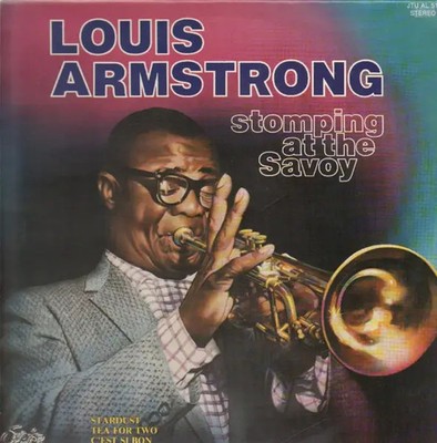 LP Louis Armstrong Stomping At The Savoy STILL SEALED NEW OVP Surprise