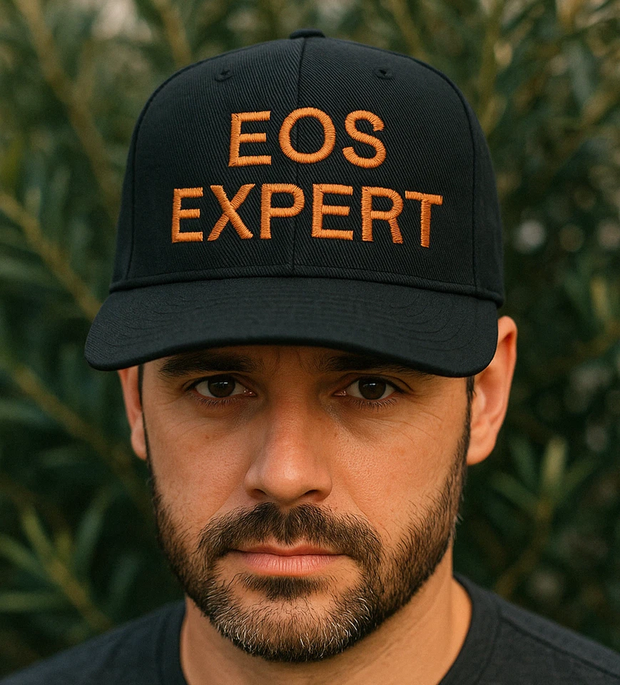 Gorra de béisbol bordada personalizada texto personalizado papá sombrero con tu propio mensaje Foto 4 de 4