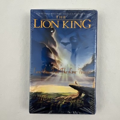 Elton John - Can You Feel the Love Tonight The Lion King  Cassette Single SEALED