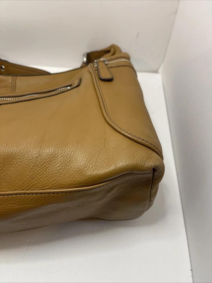 VTG Etienne Aigner  Classic Brown Leather Shoulder Bag Hobo Purse Handbag - Image 3 of 4