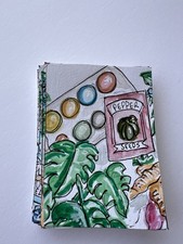 ACEO Original Art Card | Snippet of Spring | 2.5 x 3.5 by Caity Harris
