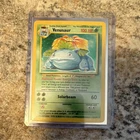 Pokémon TCG Venusaur Base Set 15/102 Holo Rare 100 HP Solarbeam Stage 2 English