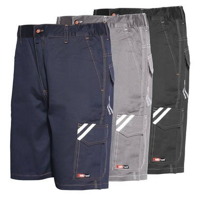 Outfit - Start ISSA LINE Arbeitsbermuda Gr. 3XL hellgrau