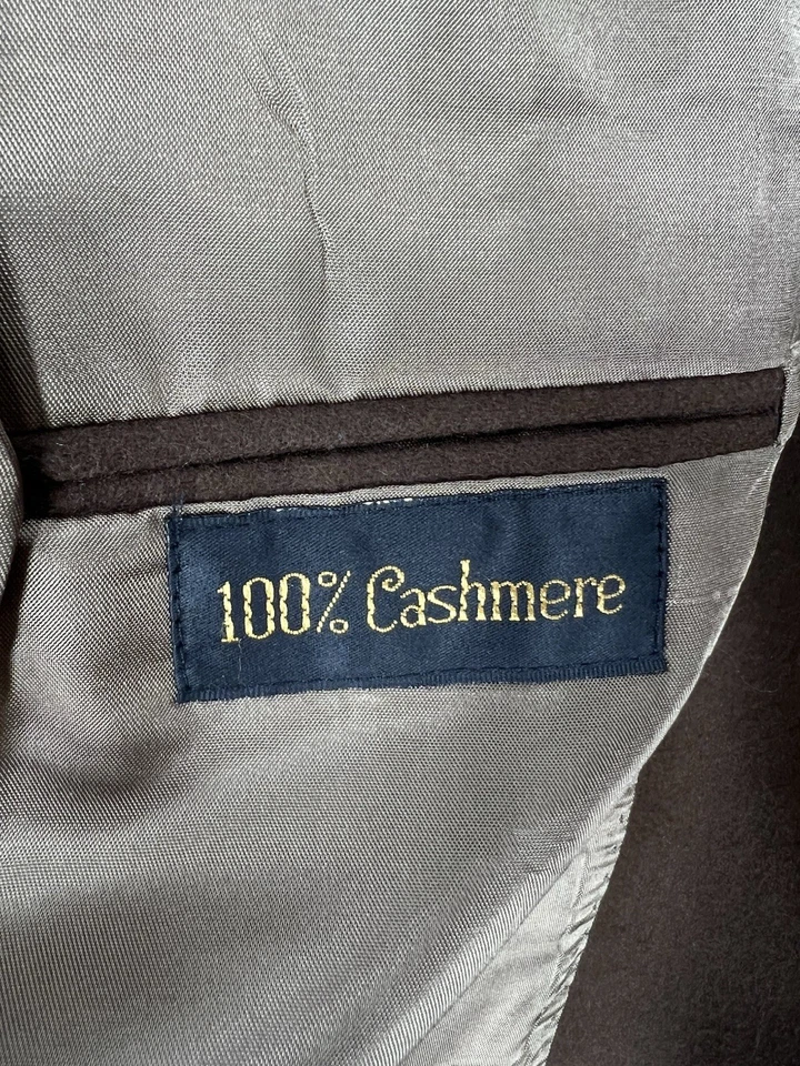 FIORAVANTI Hombre’s 100% CACHEMIRA Abrigo Deportivo Traje Chaqueta Blazer 44 Foto 4 de 4