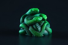 Razer Triple‑Headed Snake 3D Resin Artisan Single Mechanical Keyboard Keycap