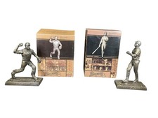 2007 Atlanta Braves Coca-Cola Bronze Statue Set Chipper Jones & Brian McCann SGA