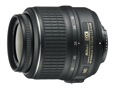 Nikon 18-55mm f/3.5-5.6G AF-S DX VR Nikkor Zoom Lens White Box  (Bulk Packa