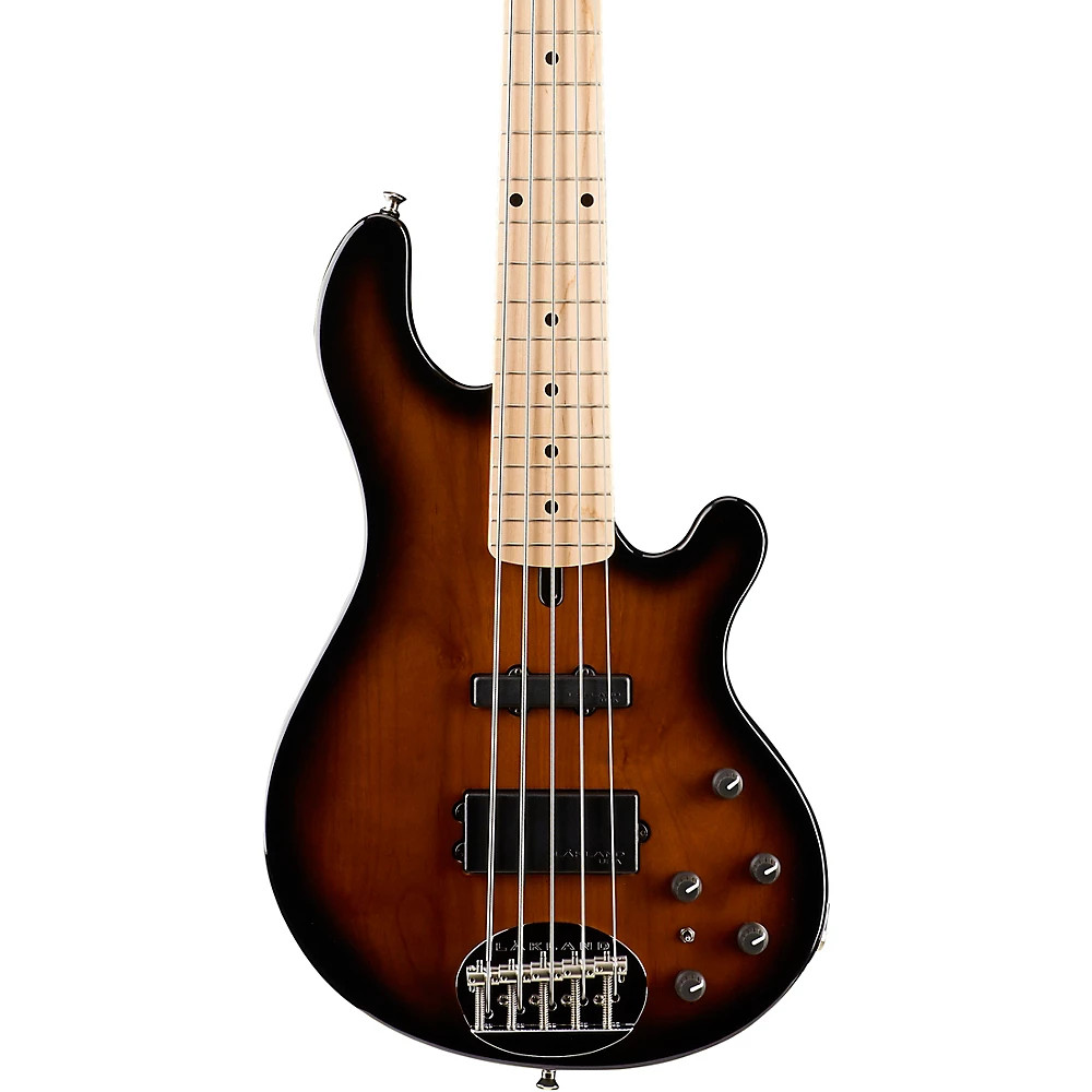 Lakland Classic 55-14 Maple Fretboard 5-String Bass Guitar Tobacco Sunburst