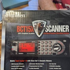Uniden BCT15X Bearcat Base Station Scanner GPS BearTracker 9000 Ch UHF VHF