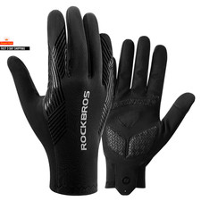 ROCKBROS Sommer Fahrradhandschuhe atmungsaktiv MTB Rennrad rutschfeste Handschuhe Touch Sc