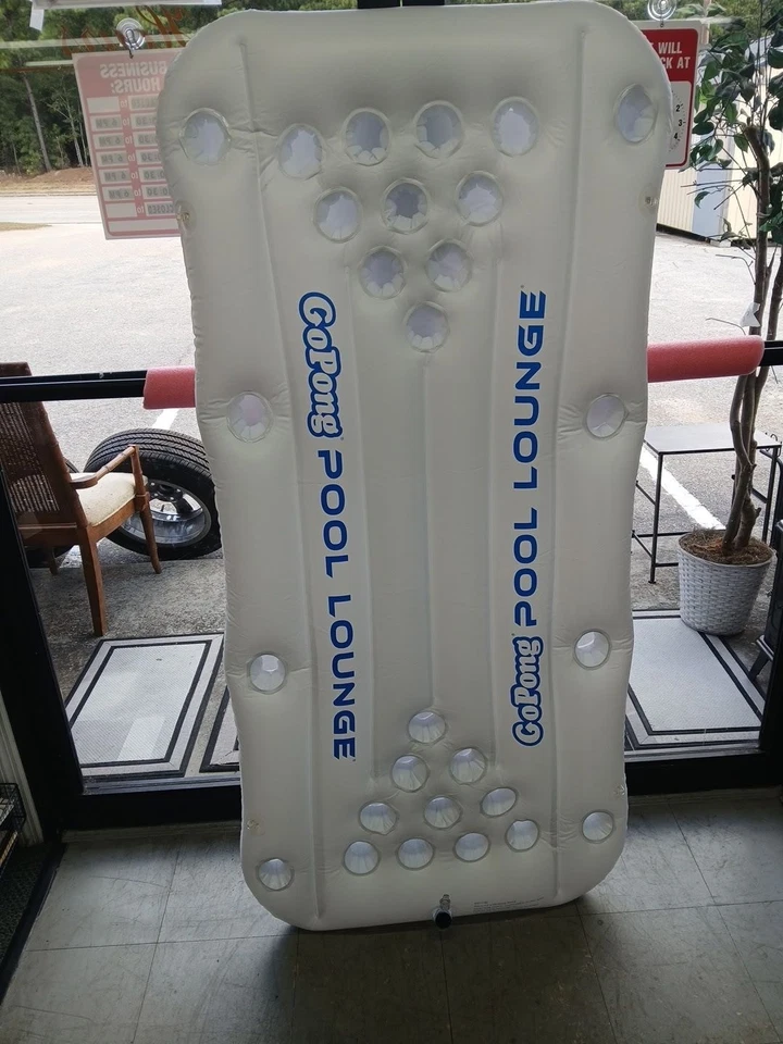 GOPONG PISCINA SALÓN CERVEZA PONG INFLABLE CON PING 5 BOLAS Foto 2 de 4