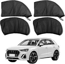 Car Window Sun Shade Cover, 4 PCS Breathable Mesh All S Size: 4 Pcs Suv Style