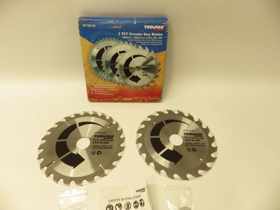 Toolpak 2er Set Kreissägeblätter 180 mm x 30 mm 24 Zoll Z