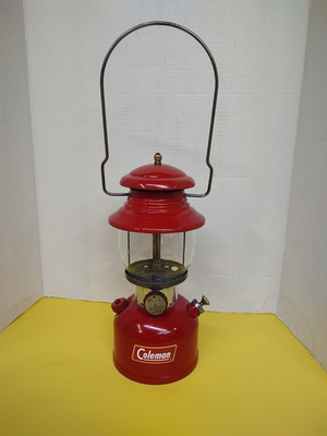 #ad Vintage Coleman 200A Lantern Red 9 1960 $130.00