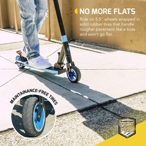 Swagtron SG-8 Swagger 8 Lightweight Folding Electric Scooter Up to 150 lbs. - Picture 2 of 12