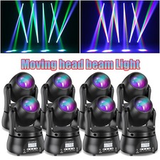 DMX Moving Head Light Strobe 70W RGBW LED Stage Lighting Band Party dj Lights