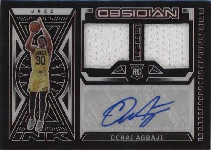 2022-23 Panini Obsidian - Ochai Agbaji #RJI-UOA - 1 of 2