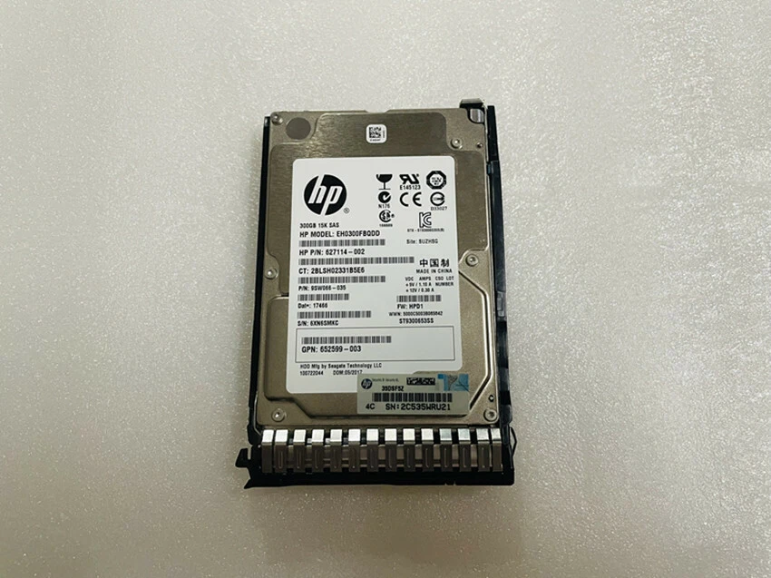 759546-001 HP 300GB 12G SAS 15K rpm SFF 2.5" SC HDD Hard Drive 759208-B21 BB - Image 2 of 4
