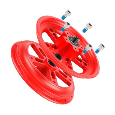 E-Scooter Hinterrad Abdeckung Nabe Felge Kit für Xiaomi M365/1S/MI3/Pro/Pro2 Red