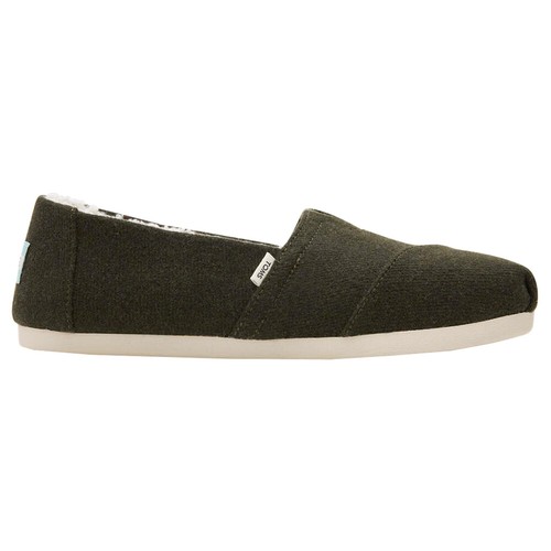 TOMS Alpargata Cozy Repreve Slip On Womens Green Flats Casual 10016722T - 第 1/5 張圖片