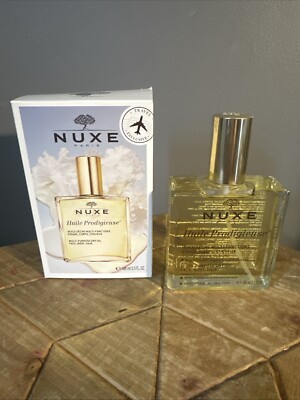 Nuxe Huile Prodigieuse Multi-Purpose Dry Oil for Face, Body and Hair - 100ml