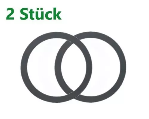 2/5xMagsafe Metallring Magnetisch induktives Laden Ladegerät Zubehör Ring Metall - Bild 8 von 11