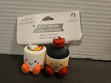 Hallmark Better Together Magnetic Ornaments Set Sushi & Soy Sauce 