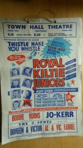Original 1950s Collectable Theatre Posters