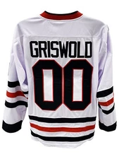 Clark Griswold Hockey Jersey Embroidered Christmas Vacation 00 Movie Chicago