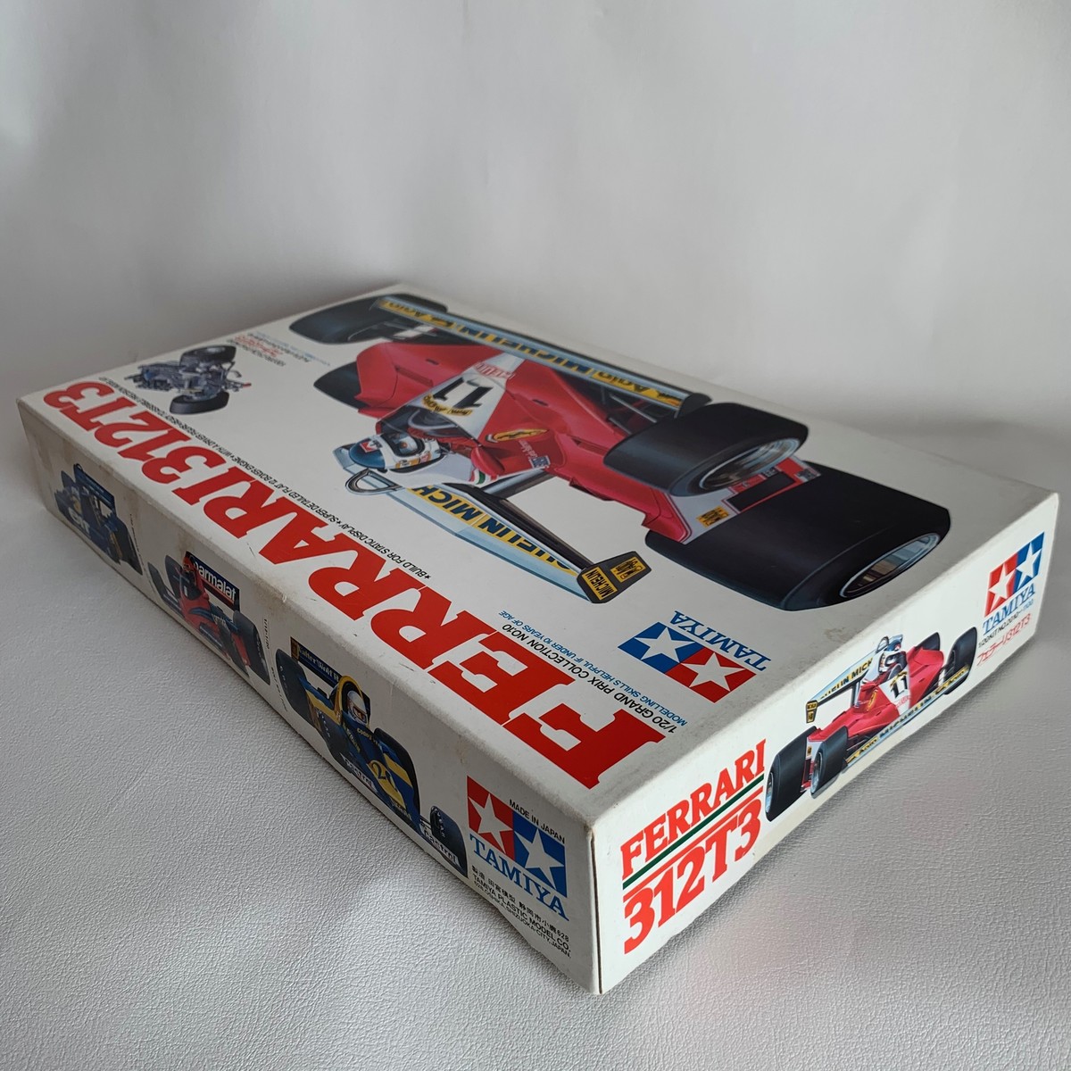 Tamiya 1/20 Ferrari 312T3 Gilles Villeneuve Carlos Reutemann