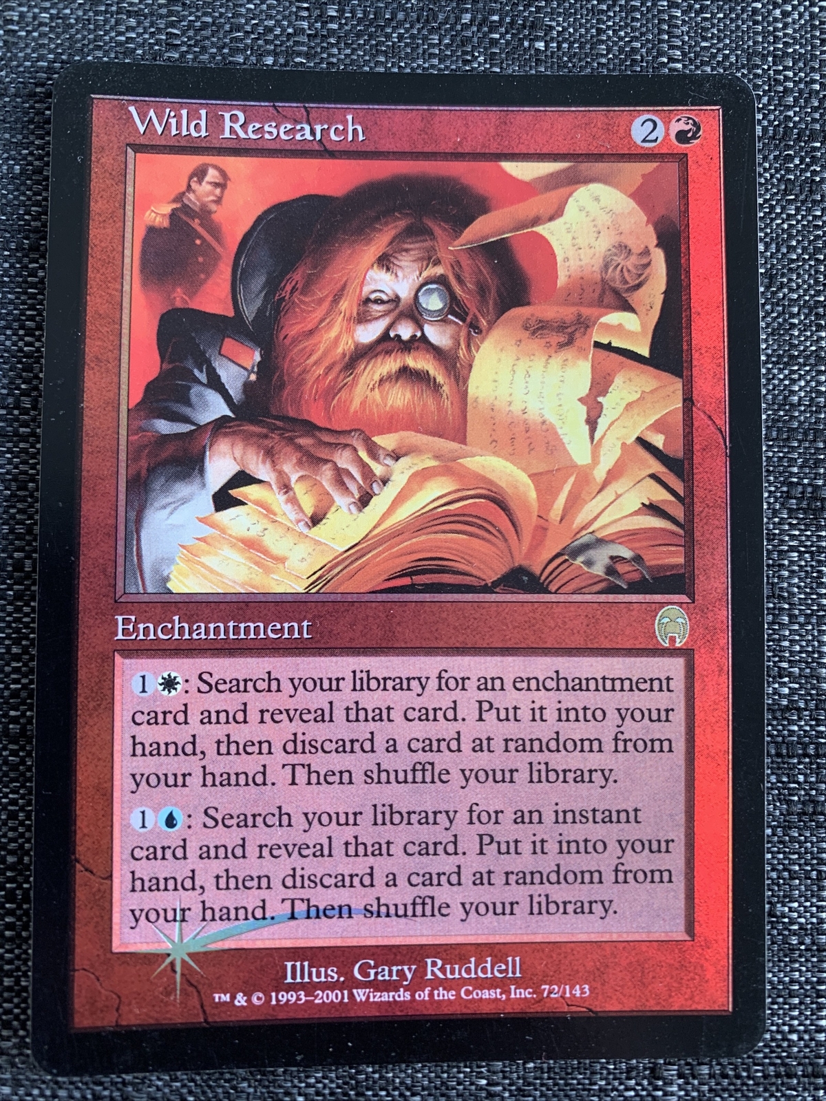 Wild Research NM FOIL Apocalypse MTG Magic The Gathering