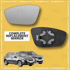 LHS Left side for Peugot 2008 2013-2019 heated wing mirror glass
