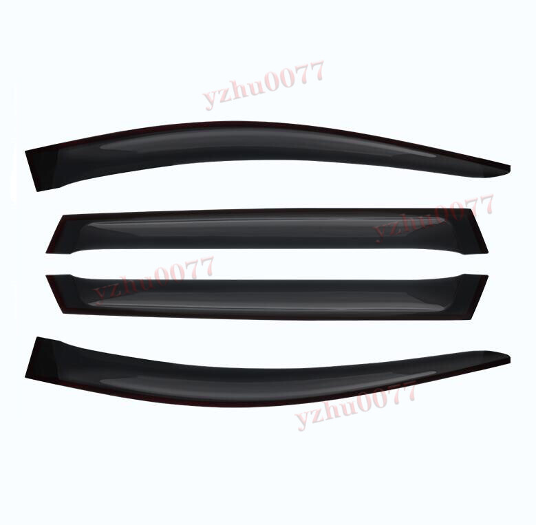 2019-2023 For Cadillac XT4 Smoke Black Window Visor Vent Shades