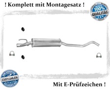 Mittelschalldämpfer für Opel Corsa B / Tigra 1.2 1.4 1.6 16V Auspuff Montagesatz
