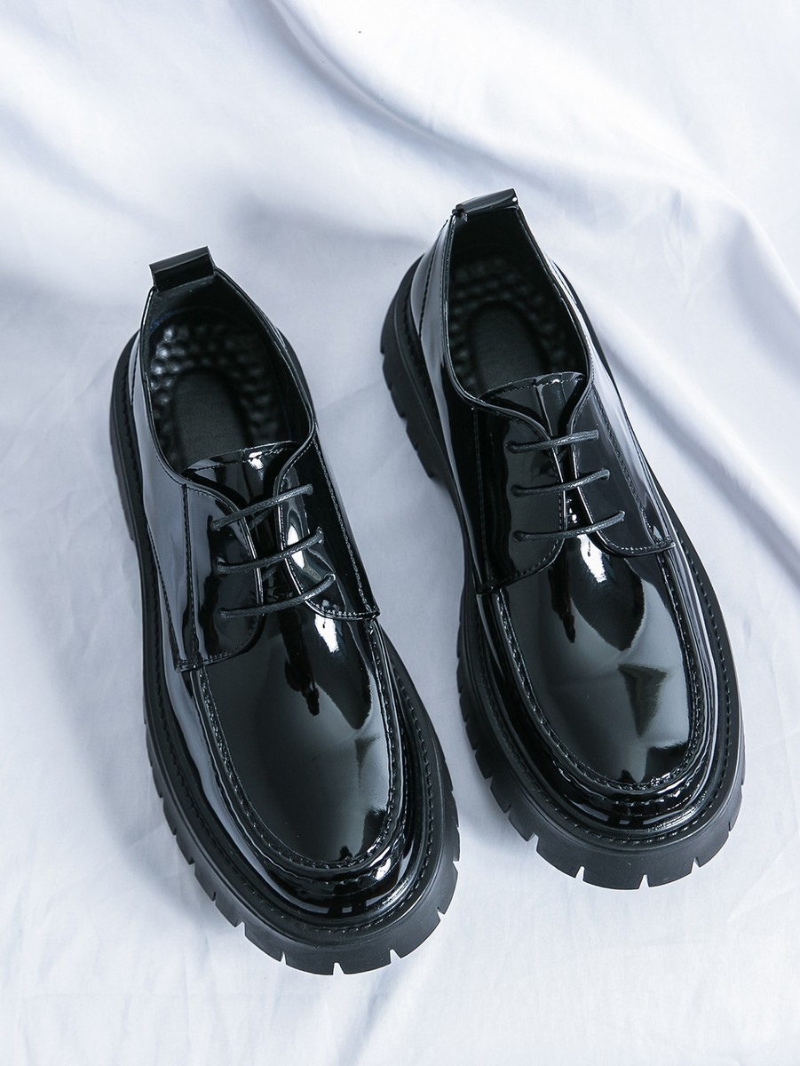 GRANCY l Plate Leather Shoes 40サイズ GRANCY】Metal Plate Leather Shoes / メタルプレートレザー
