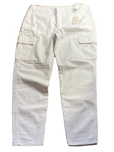 Los Angeles white Woven cargo pants 