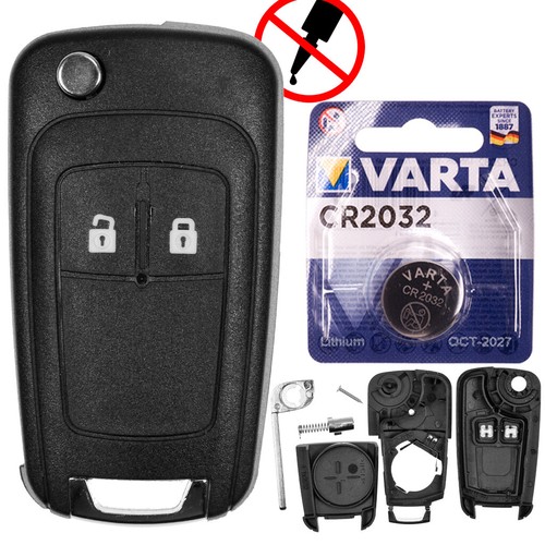 AUTO SCHLÜSSEL Gehäuse für OPEL MERIVA ASTRA J ADAM CORSA E CASCADA MOKKA ZAFIRA - 第 1/4 張圖片