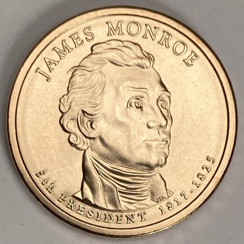 2008 D Gem Satin Finish James Monroe Presidential Dollar 3117