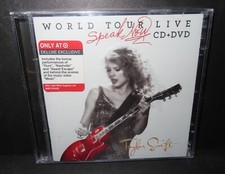 TAYLOR SWIFT Speak Now World Tour Live CD DVD Big Machine ONLY AT TARGET New