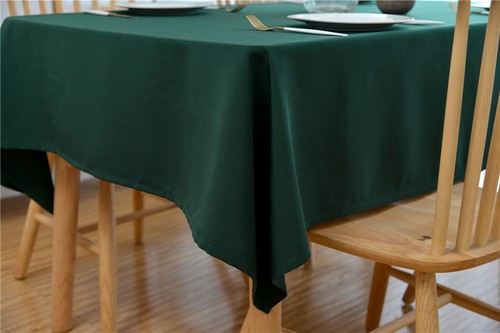 Cotton Linen Tablecloths Rectangular Wedding Table Cover Kitchen Tablecloths New - Picture 80 of 89