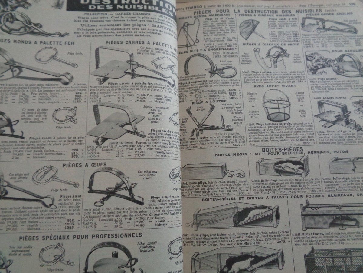Catalogue Manufrance 1956 Original - Jouets, Armes, Cycles, Etc. - Livre Vintage Collection