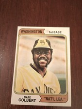 1974 Topps #125 Nate Colbert (Wash.Variation) (NRMT+)