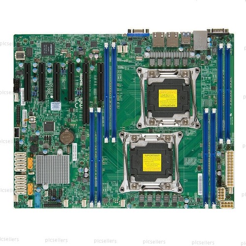 Supermicro X10DRL-I X10DRL-i Server Motherboard LGA 2011 DDR4 C612 Used - 第 5/5 張圖片
