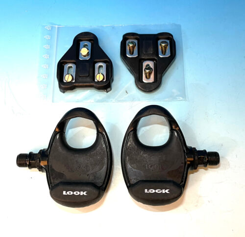 Used LOOK Pedals With New Cleats Good Rolling Resistance